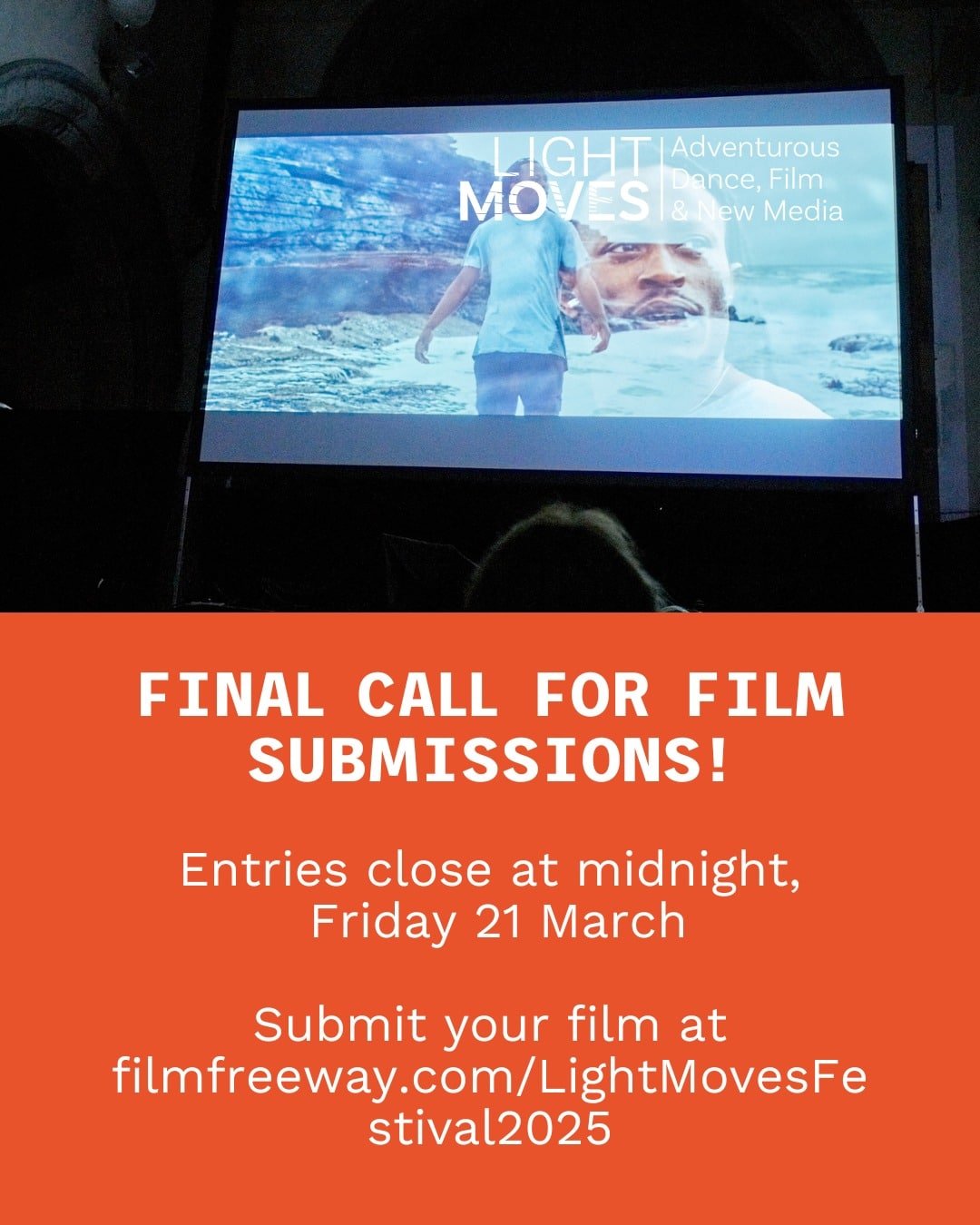 Light Moves Festival of Screendance – Limerick, Ireland 2025 Light Moves Festival of Screendance – Limerick, Ireland 2025