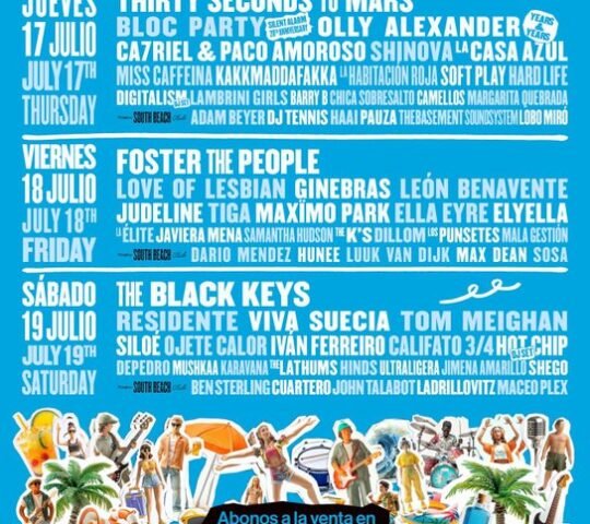 Benicàssim Beach Festival – Spain 2026 Benicàssim Beach Festival – Spain 2026