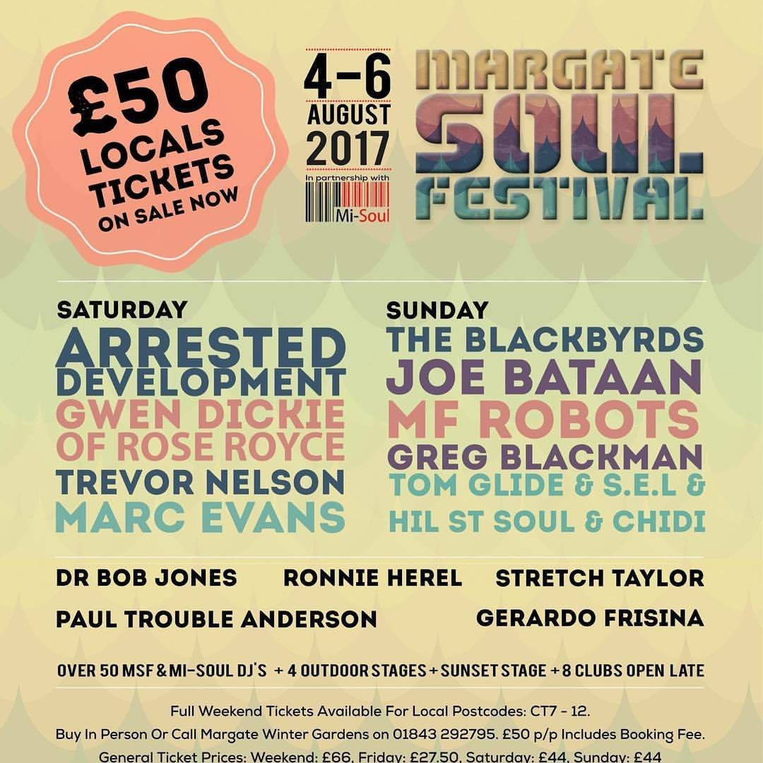 Margate Soul Festival – Margate, England 2026 Margate Soul Festival – Margate, England 2026