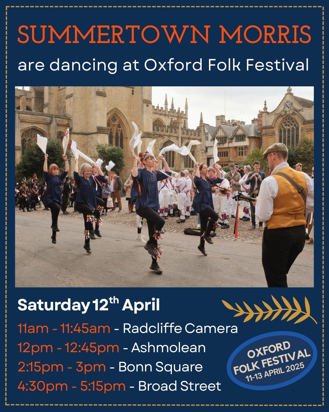 Oxford Folk Festival – Oxford, England 2026 Oxford Folk Festival – Oxford, England 2026
