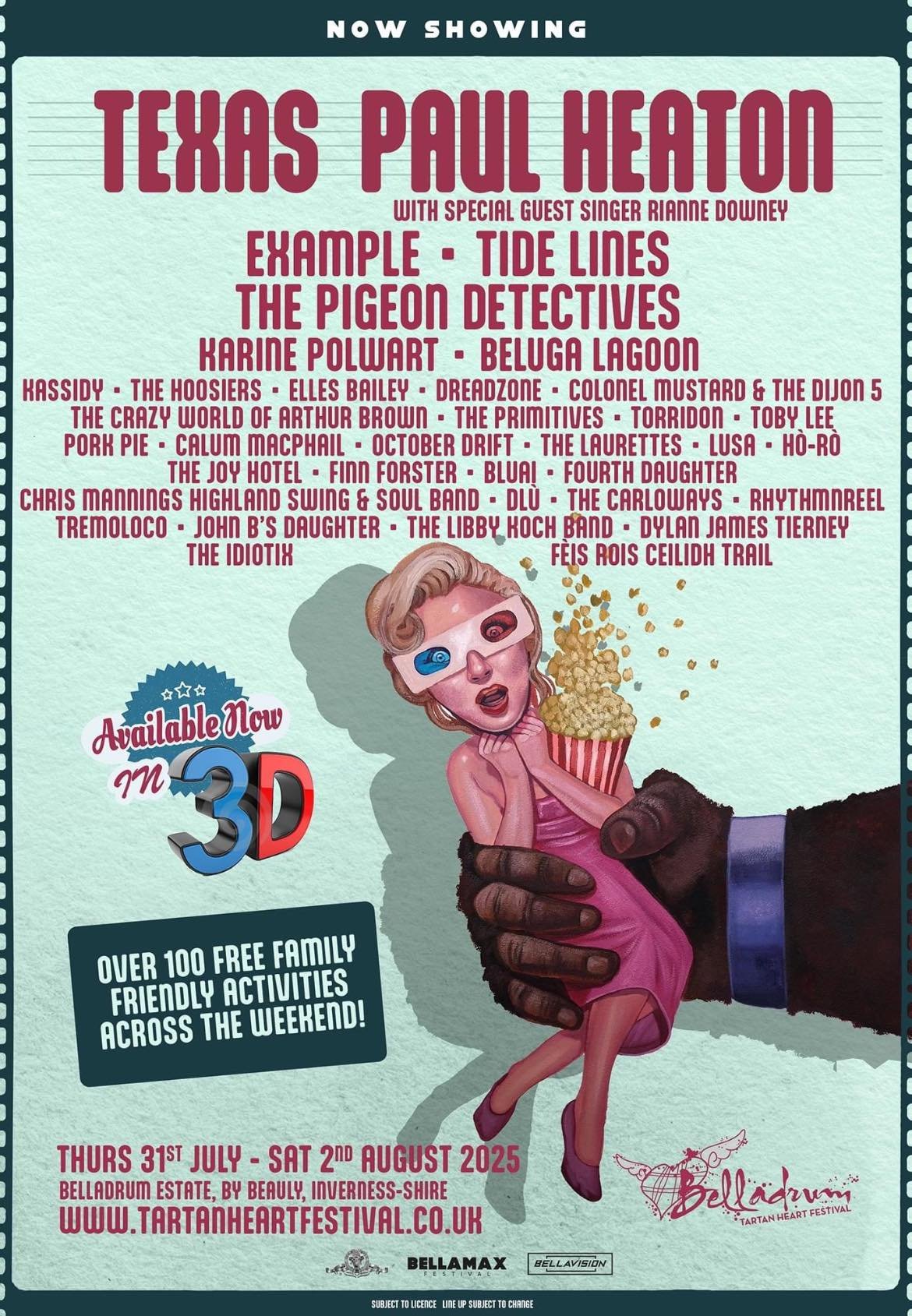 Belladrum Tartan Heart Inverness, Scotland 2026 Belladrum Tartan Heart Inverness, Scotland 2026