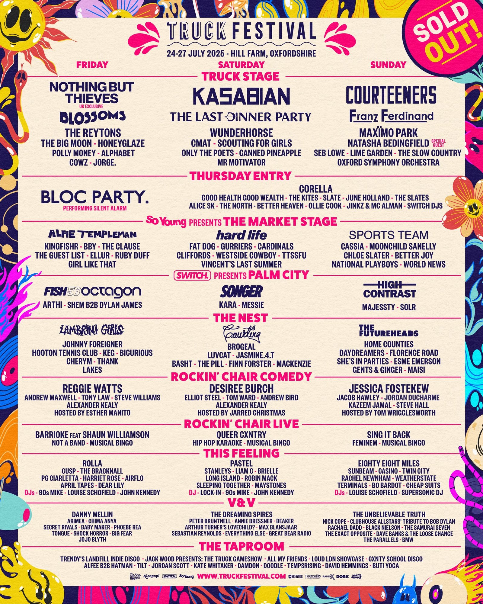 Truck Festival – Hill Farm, England 2026 Truck Festival – Hill Farm, England 2026