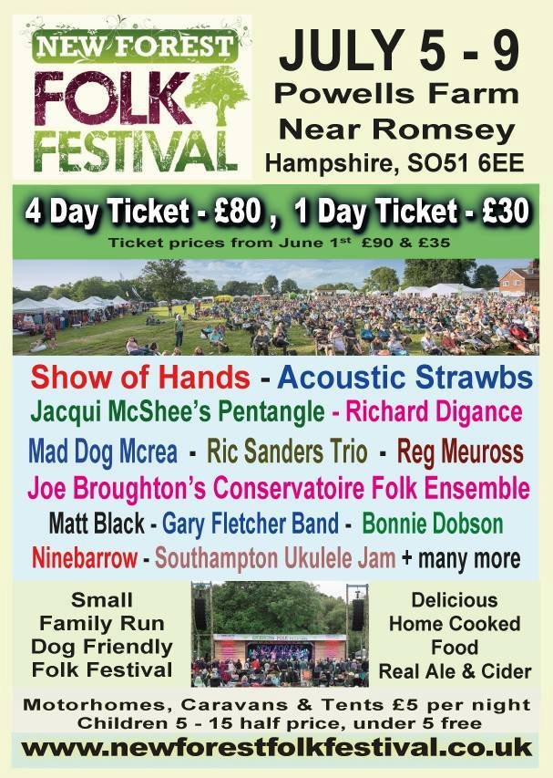 New Forest Folk Festival – Beaulieu, England 2026 New Forest Folk Festival – Beaulieu, England 2026