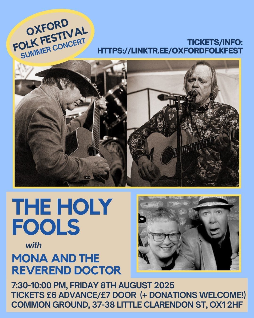 Oxford Folk Festival – Oxford, England 2026 Oxford Folk Festival – Oxford, England 2026