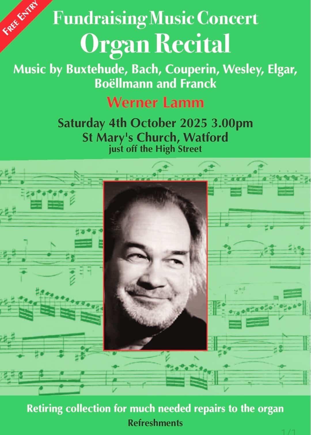 Watford Music Festival – Watford, England 2026 Watford Music Festival – Watford, England 2026