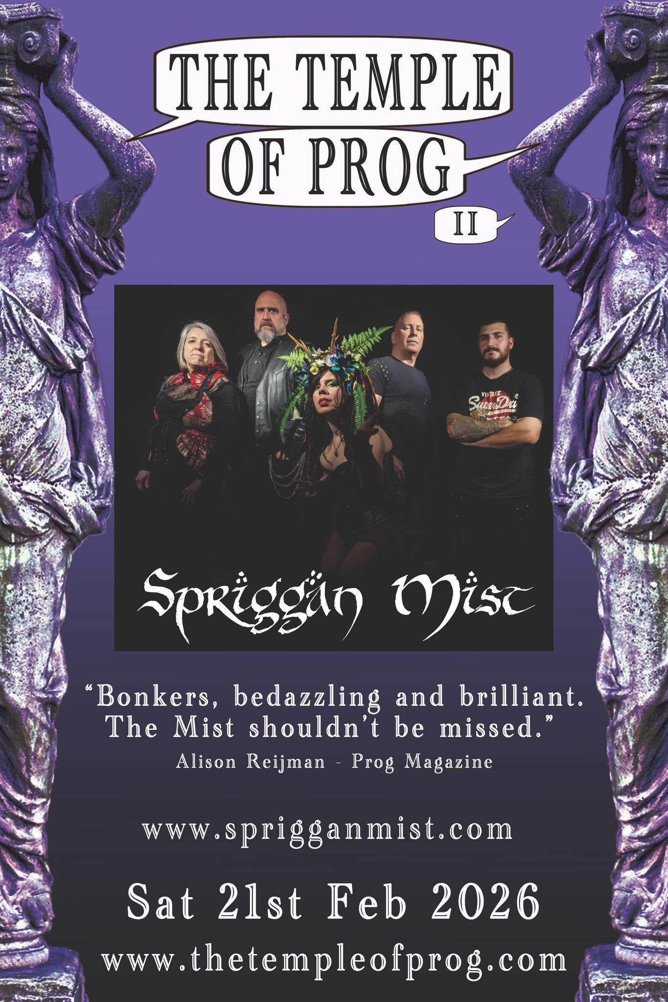 Temple of Prog – Carlisle, England 2026 Temple of Prog – Carlisle, England 2026