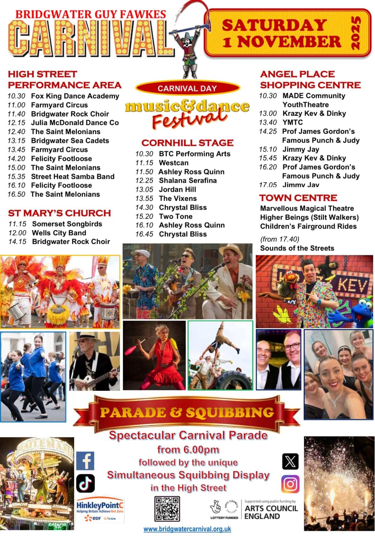 Bridgwater Guy Fawkes Carnival – Bridgwater, England 2026 Bridgwater Guy Fawkes Carnival – Bridgwater, England 2026