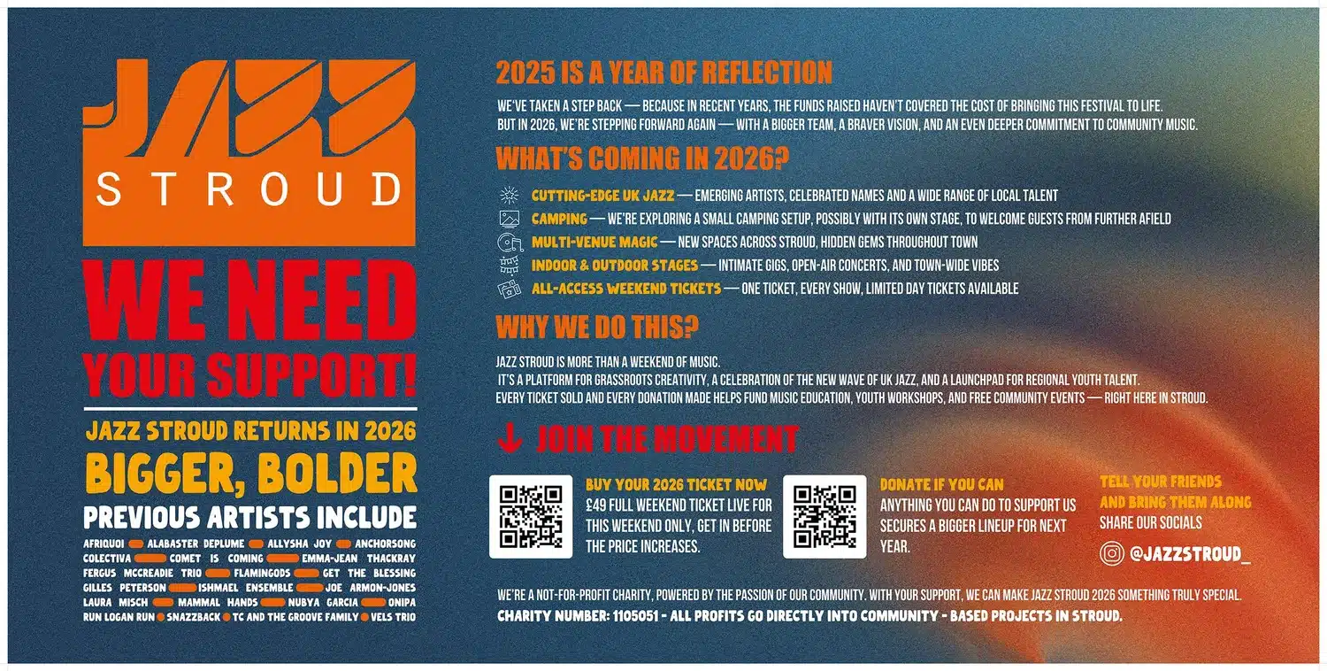 Jazz Stroud Festival – Stroud, England 2026 Jazz Stroud Festival – Stroud, England 2026