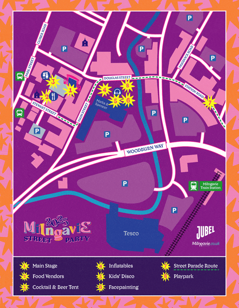 Milngavie Street Party Festival – Milngavie, Scotland 2026 Milngavie Street Party Festival – Milngavie, Scotland 2026