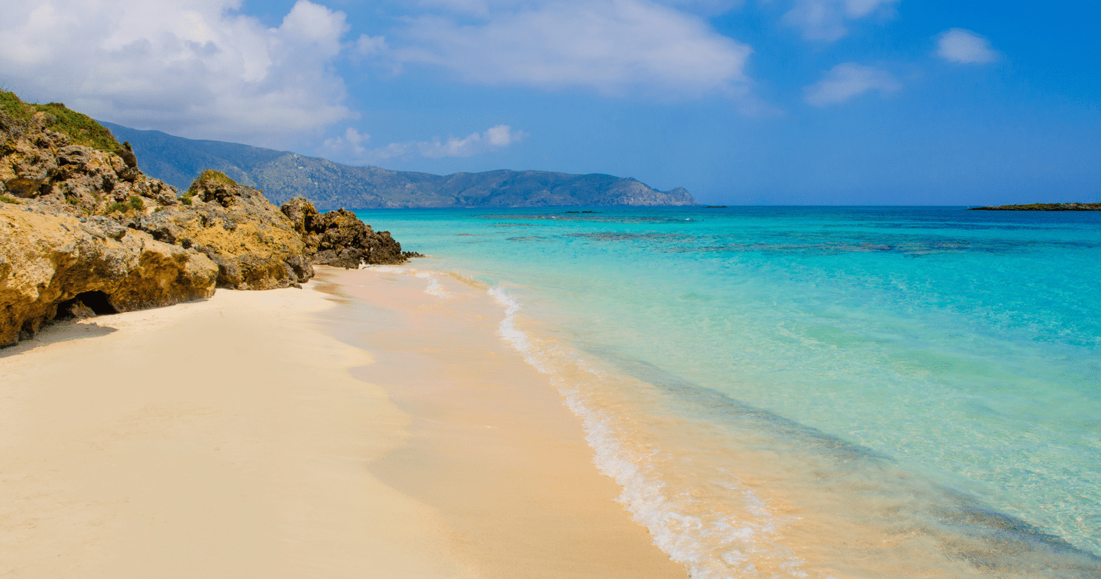 Chania: Elafonisi Beach Day Trip with stop in Elos Village Chania: Elafonisi Beach Day Trip with stop in Elos Village