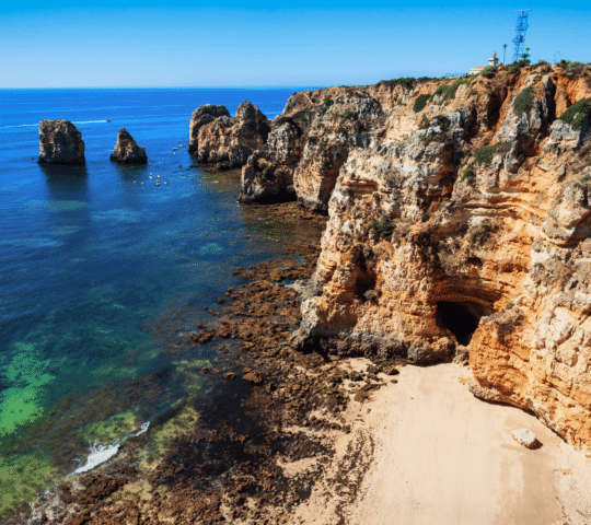 Lagos: Ponta da Piedade Rock Formations Guided Boat Tour