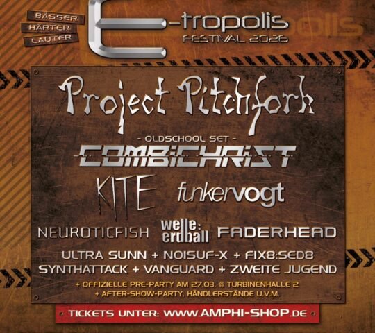 E-tropolis Festival 2026, Oberhausen, Germany