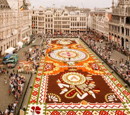 Flower Carpet Brussels 2026 – Brussels, Belgium Flower Carpet Brussels 2026 – Brussels, Belgium