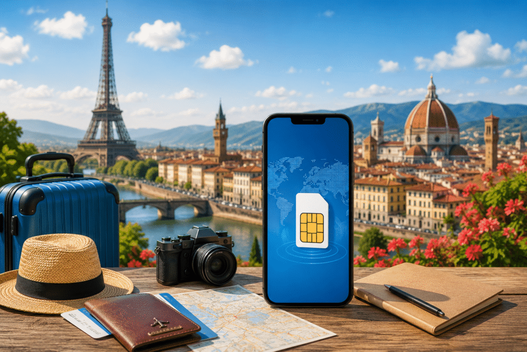 How Much Mobile Data Do You Need for a European Trip?