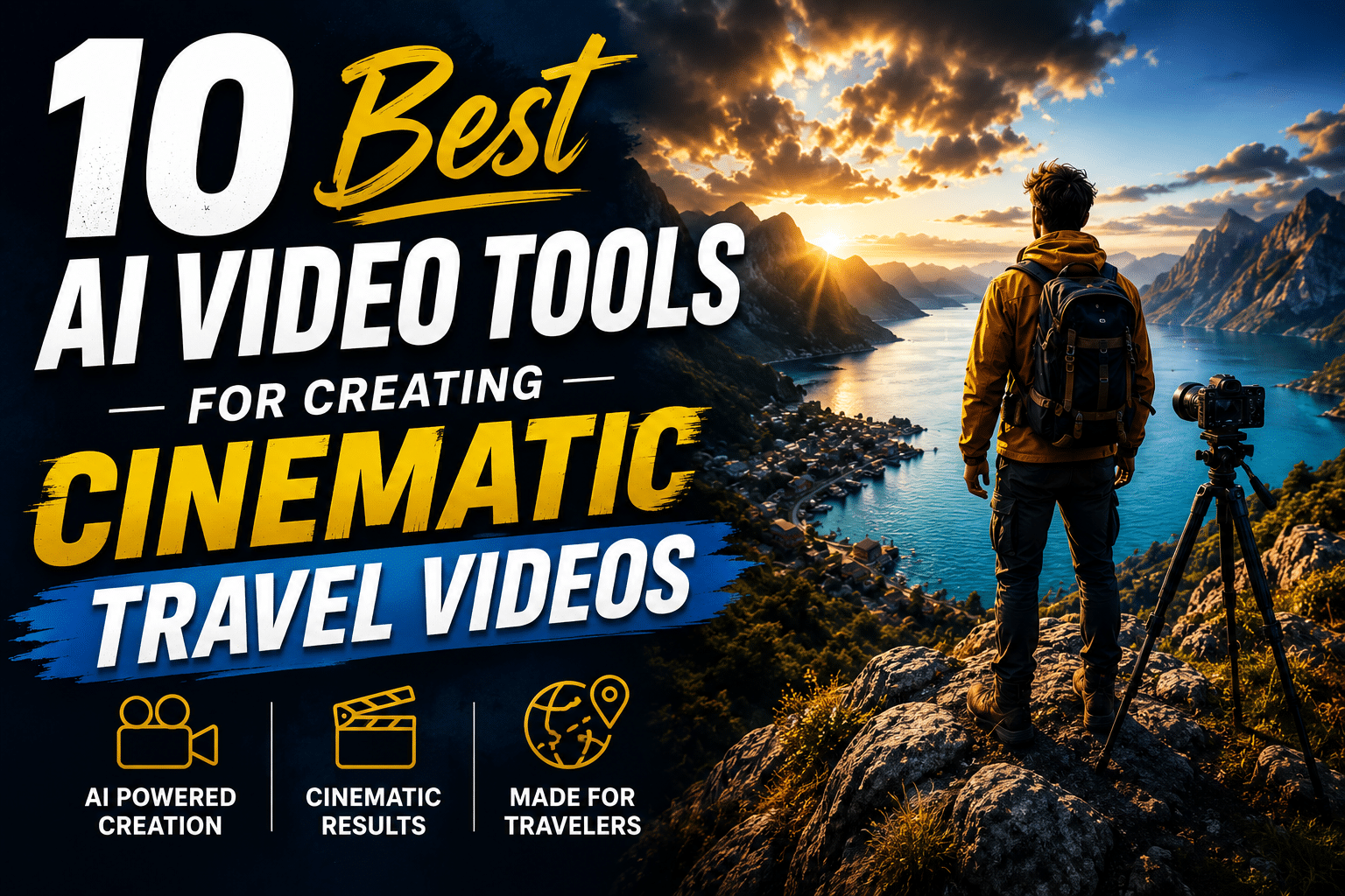 10 Best AI Video Tools for Creating Cinematic Travel Videos